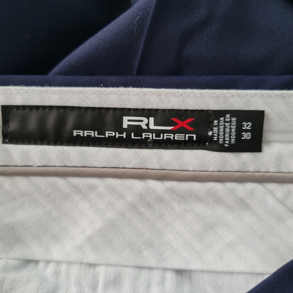 Ralph Lauren RLX Men's Flat Front Golf Pants in French Navy 32 - Picture 13 of 14